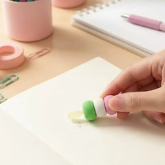 Cute Macaron Layer Eraser – Sweet Dessert Style Eraser