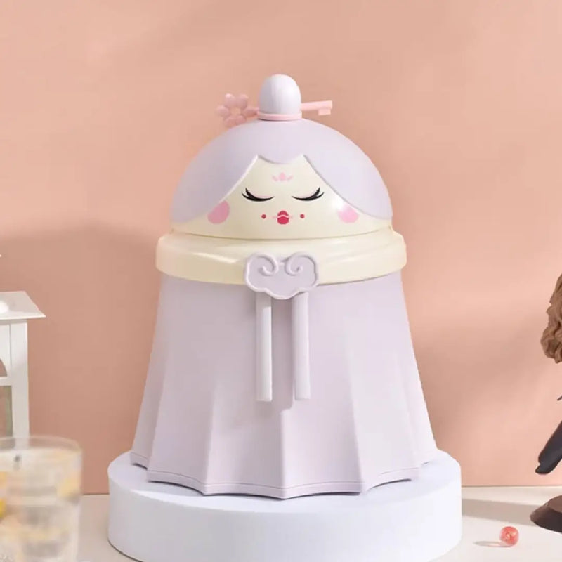 Cute Princess Shaped Trash Can Charming Royal Decor