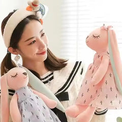 Cute Bunny Rabbit Plush Toy with Frock 35 Cm