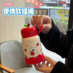 Hello Puppy Fruit Insulated Stainless Steel Water Bottle