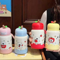Hello Puppy Fruit Insulated Stainless Steel Water Bottle