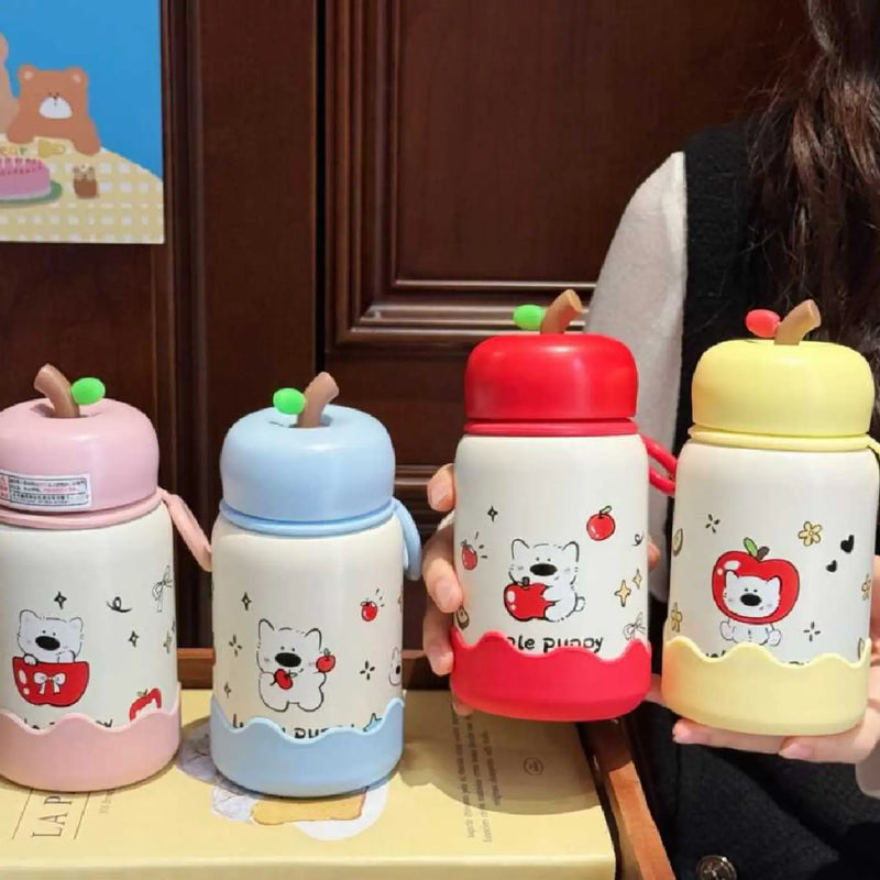 Hello Puppy Fruit Insulated Stainless Steel Water Bottle
