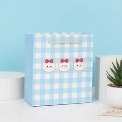 Premium Pastel Bear Series Gift Paper Bags