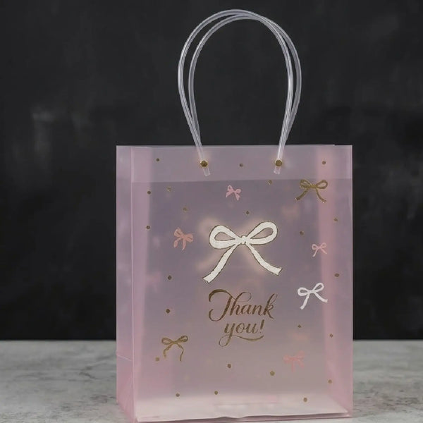 Premium Pastel Series Gift PVC Bags – Reusable Waterproof Party Favor Tote