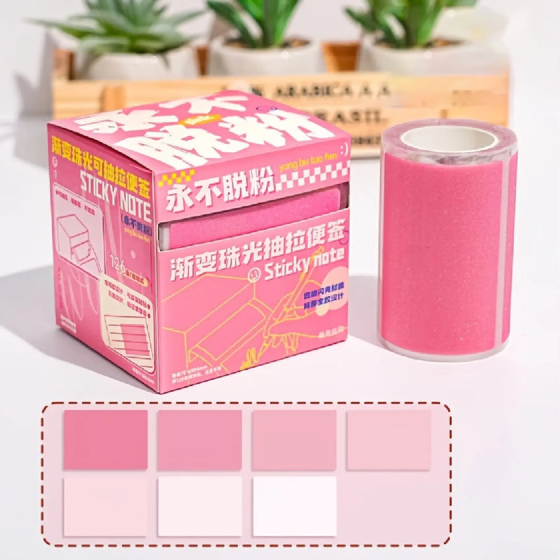 Colorful Gradient Pearl-Like Sticky Notes for Marking-Leaving Messages