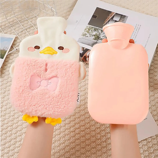 Cute Plush Cartoon Duck Hot Water Bag