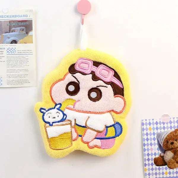Shin Chan Plush Hand Towel