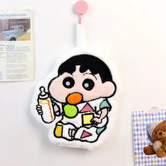 Shin Chan Plush Hand Towel