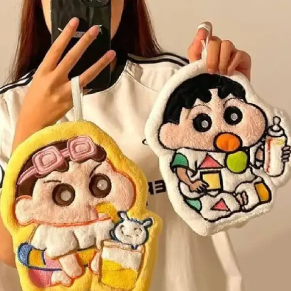 Shin Chan Plush Hand Towel
