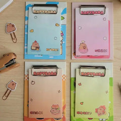 Capybara Designed Mini Dairy With Writing Board