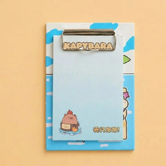 Capybara Designed Mini Dairy With Writing Board
