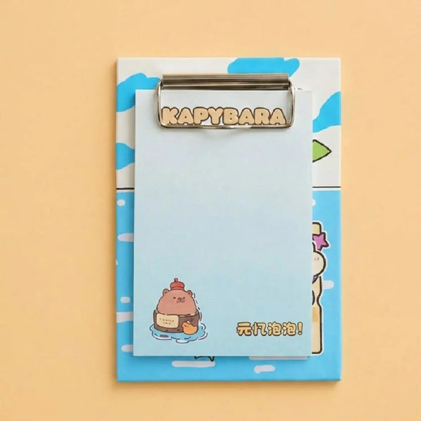 Capybara Designed Mini Dairy With Writing Board