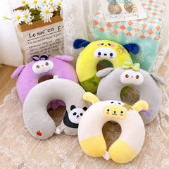 Ultra-Soft Animal Character Travel Neck Pillow