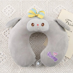 Ultra-Soft Animal Character Travel Neck Pillow