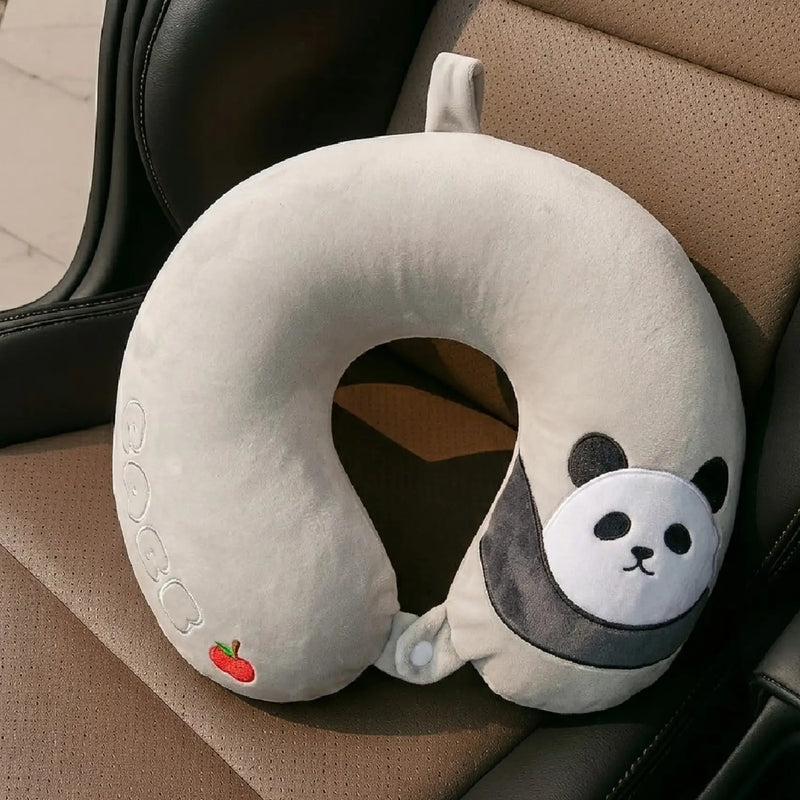 Ultra-Soft Animal Character Travel Neck Pillow