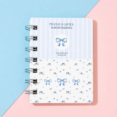 Adorable Bow - Aesthetic A7 Mini Spiral Notepad