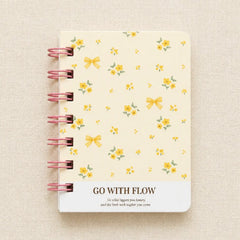 Adorable Bow - Aesthetic A7 Mini Spiral Notepad