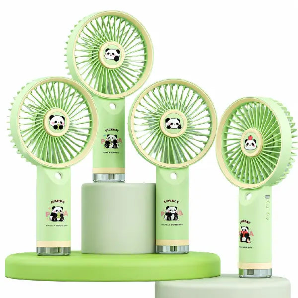 Cute Jolly Panda Portable Rechargeable Mini Fan