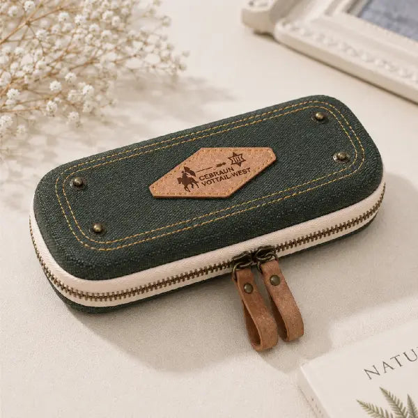 Western Vintage Retro Pouch Durable & Trendy