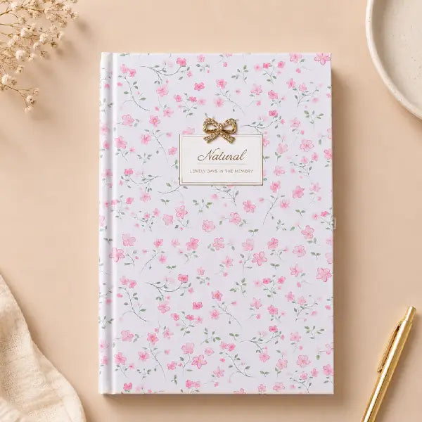 Garden Bloom Hardcover A5 Notebook