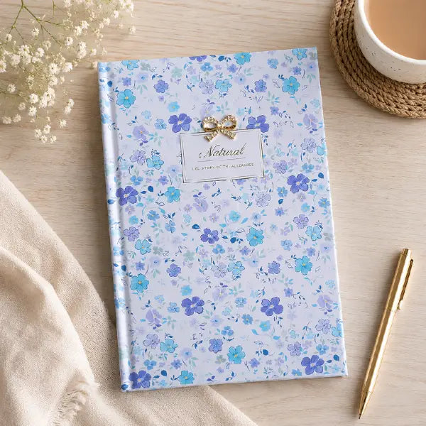 Garden Bloom Hardcover A5 Notebook