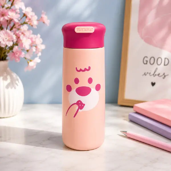 Cute Aesthetic Stainless Steel Drinking Bottle
