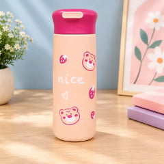 Cute Aesthetic Stainless Steel Drinking Bottle