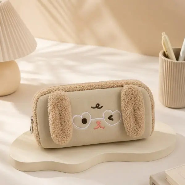 Kawaii Bunny Plush Pencil Pouch