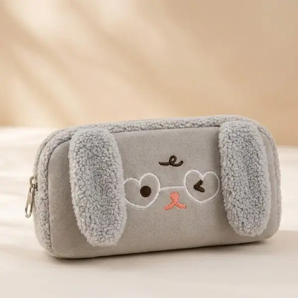 Kawaii Bunny Plush Pencil Pouch
