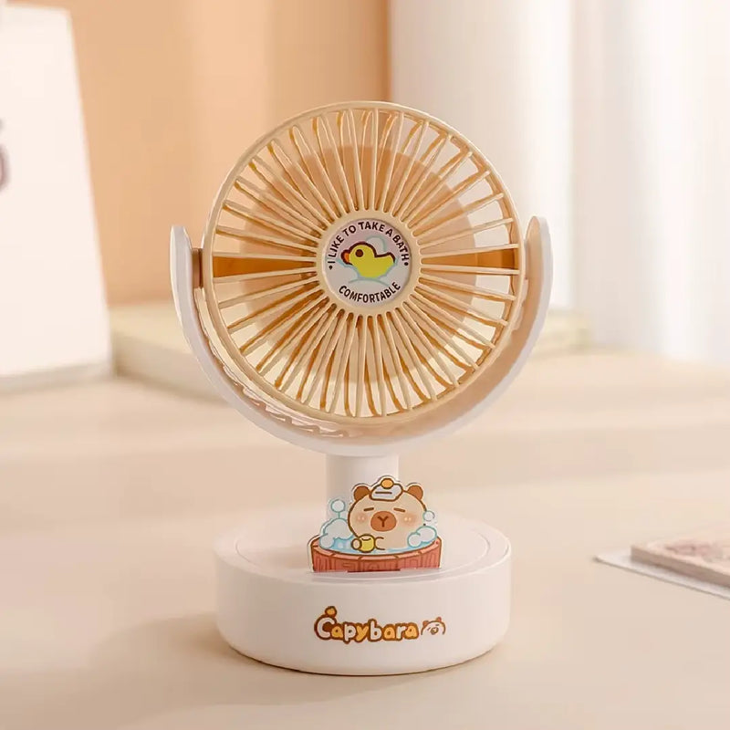 Capybara Mini Portable Fan