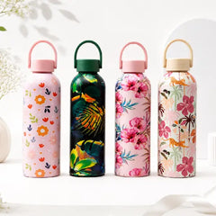 Floral Printed Steel Bottles -750ml