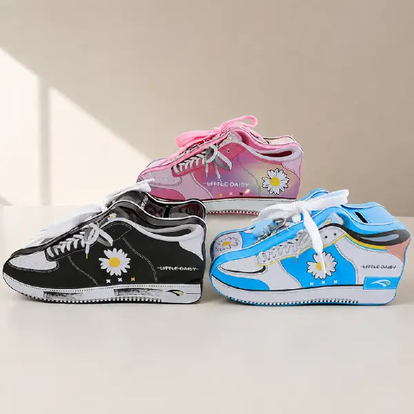Floral Sneaker Piggy Bank