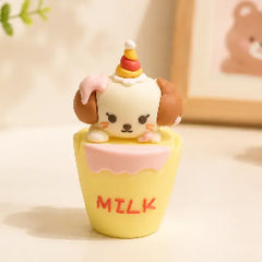 Milky Cup Animal Sharpener