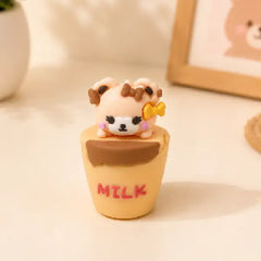 Milky Cup Animal Sharpener
