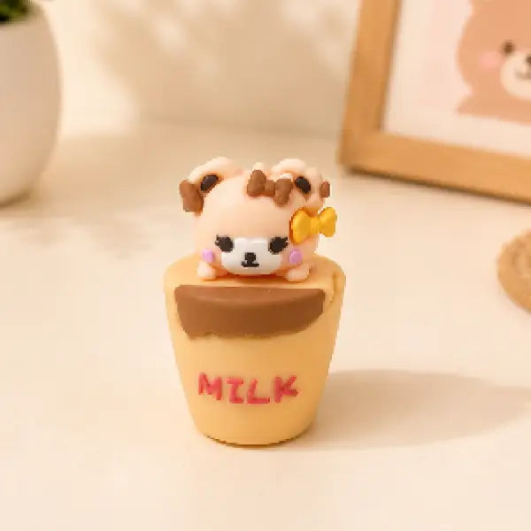 Milky Cup Animal Sharpener