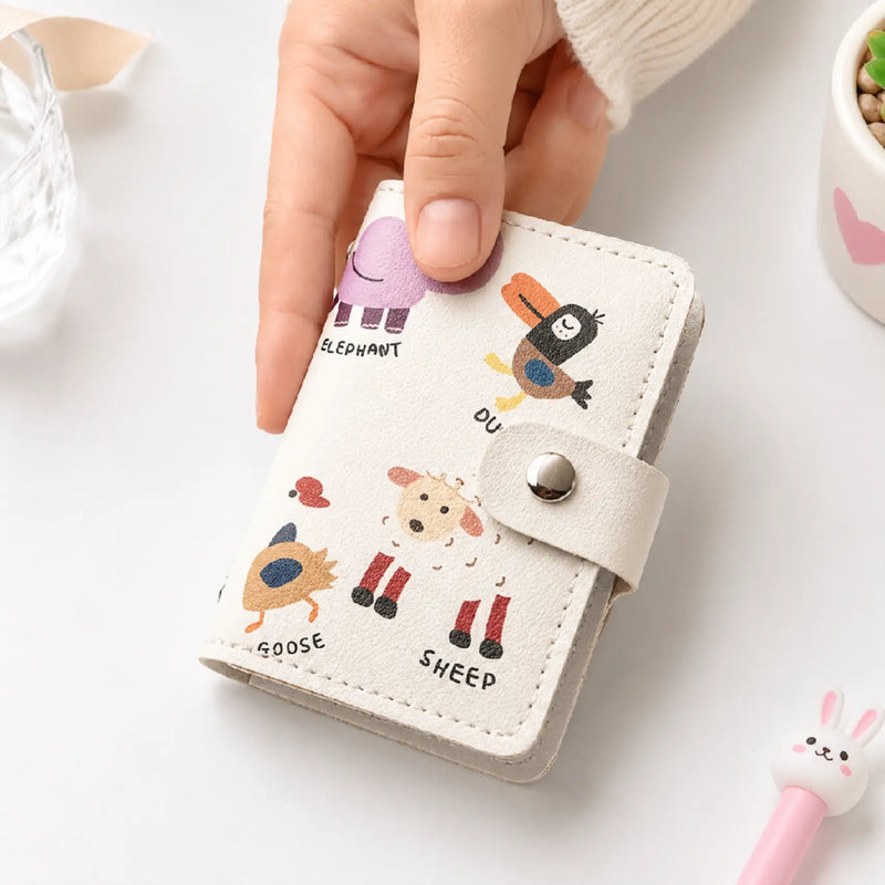 Mini Snap Card Holder
