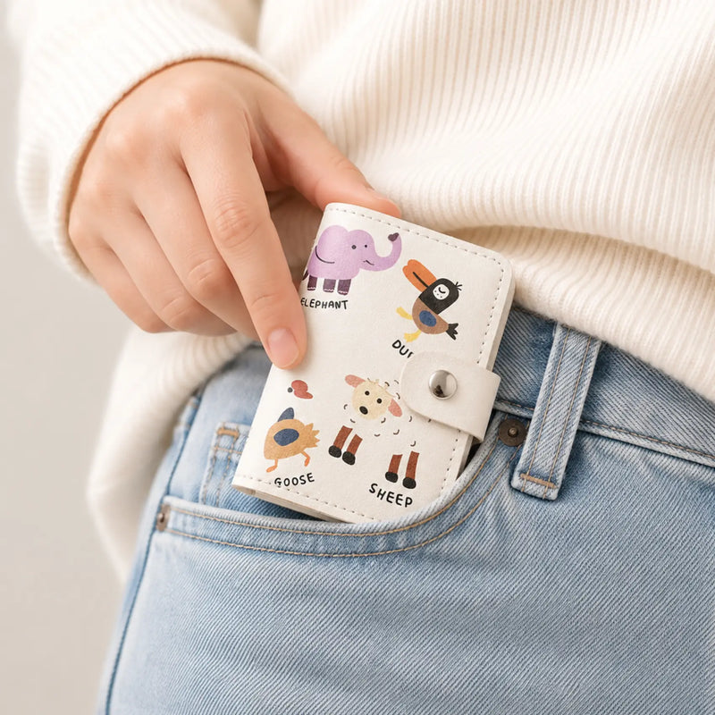 Mini Snap Card Holder