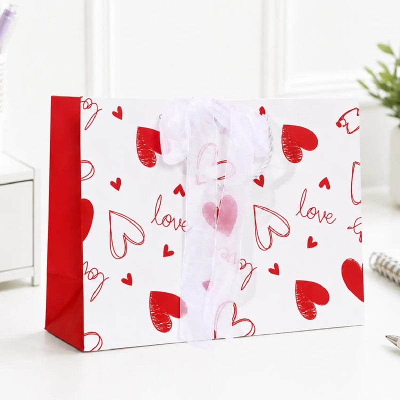 Love Heart Gift Paper Bag