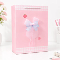 Floral Bow Gift Paper Bag