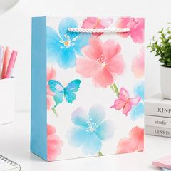 Multicolor Floral Gift Paper Bag