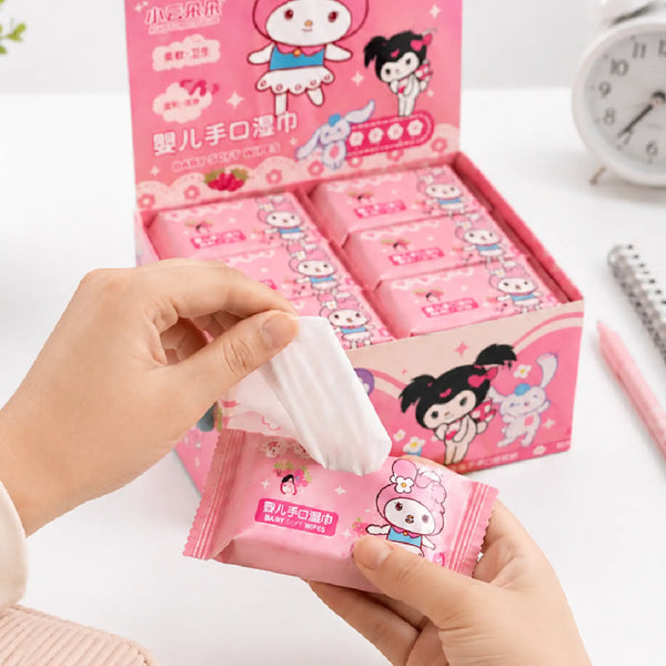 My Melody Wet Wipes - Mini Packet