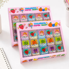 Cute Fruit Shape Paper Soap