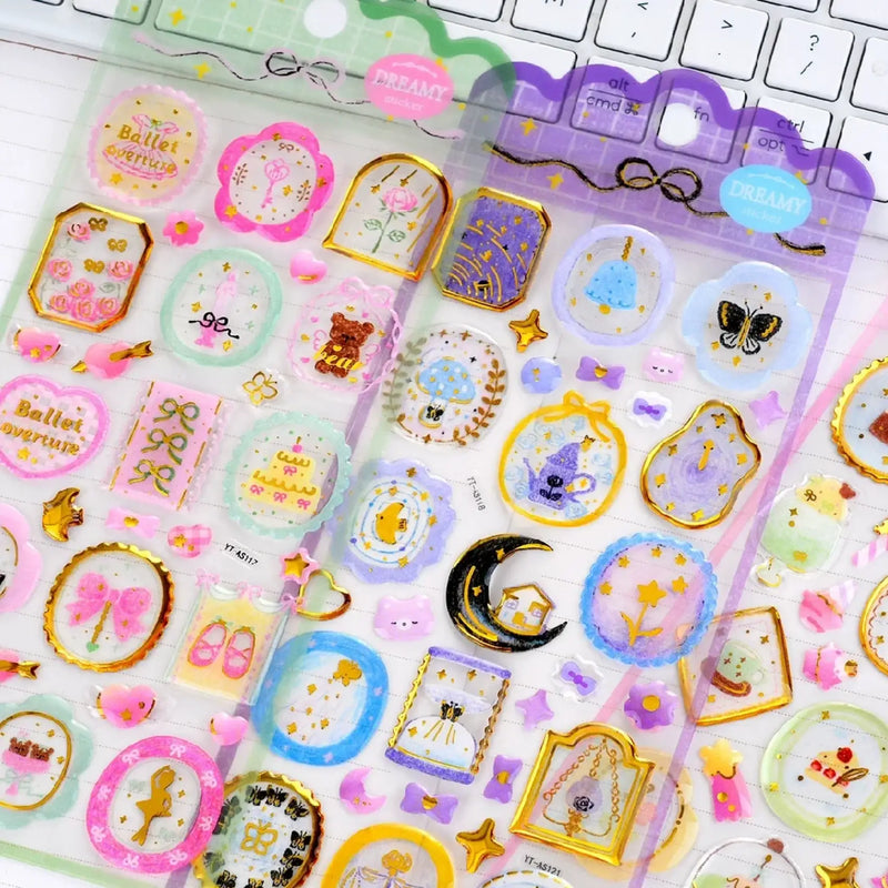 Transparent Wax Stamp Sticker