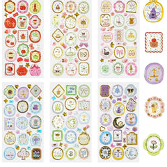Transparent Wax Stamp Sticker