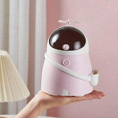 Kawaii Space Robot Trash Can Desktop Organizer