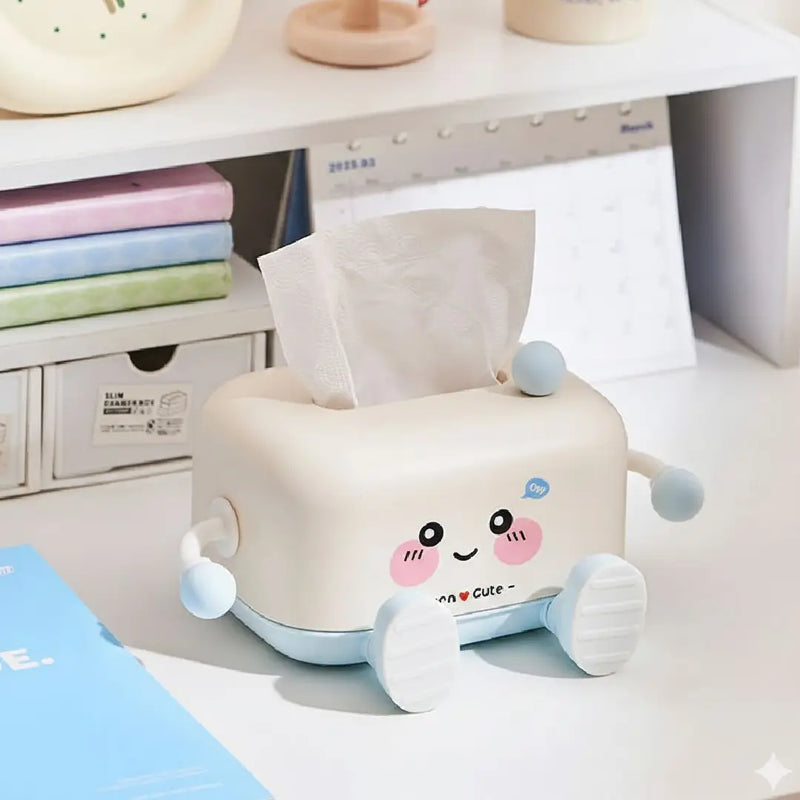 Cartoon Shaped Portable Tissue Box Holder