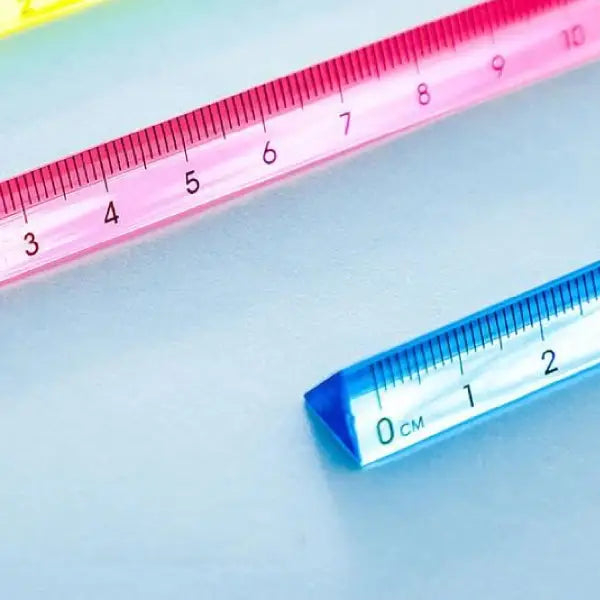 Triangular Plastic Scale - 15CM