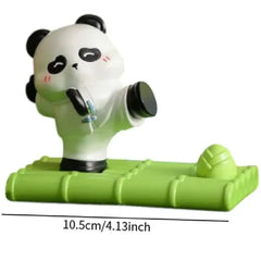 Cute Kicking Kung-fu Panda Phone Holder Gift Idea