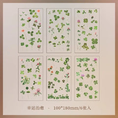 Blossom Deco Vintage Sticker Set (Pack of 6 sheets)