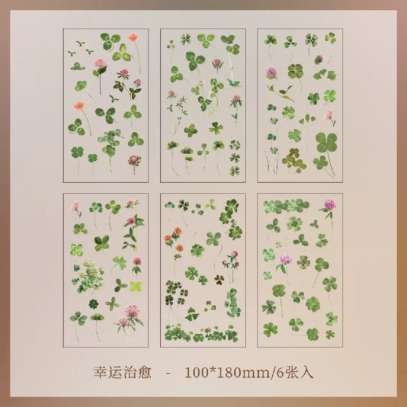 Blossom Deco Vintage Sticker Set (Pack of 6 sheets)